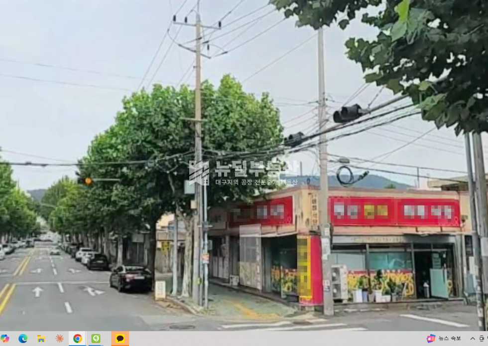 대구 달서구 이곡동 신당동15미터도로변 구형공장 408평매매 매매 매물번호 10162 사진 1