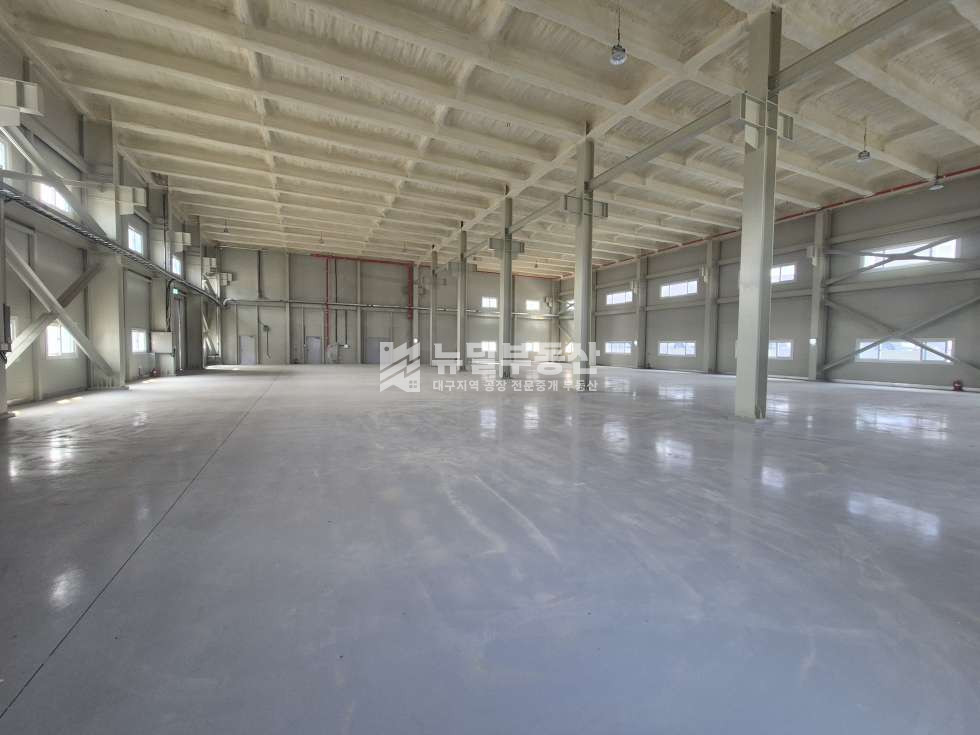 대구 서구 중리동 [임대] 서대구공단/신축 첫입주/2층 전체임대/670평/50KW 월세 매물번호 10323 사진 1